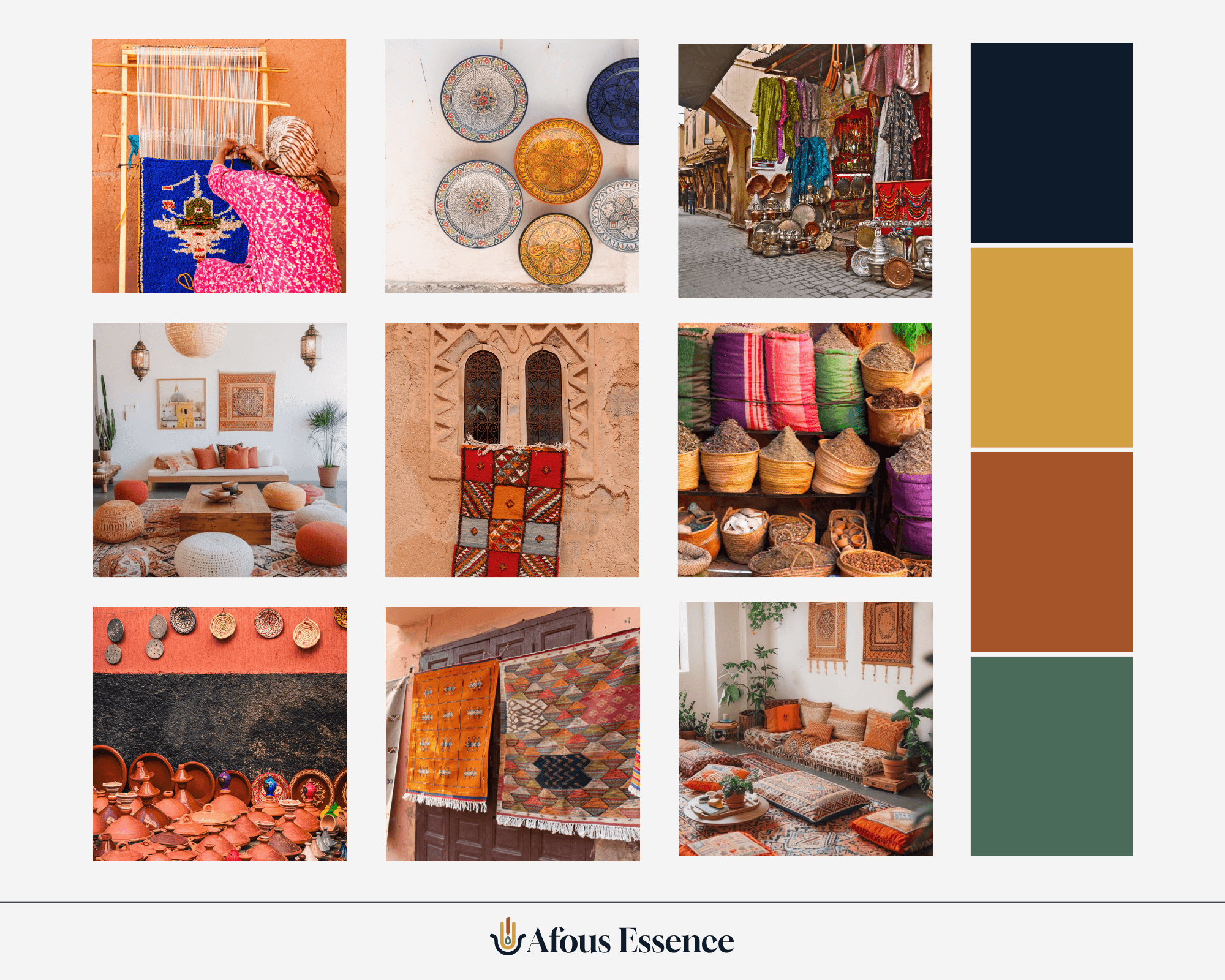 Afous Essence – Visual Moodboard